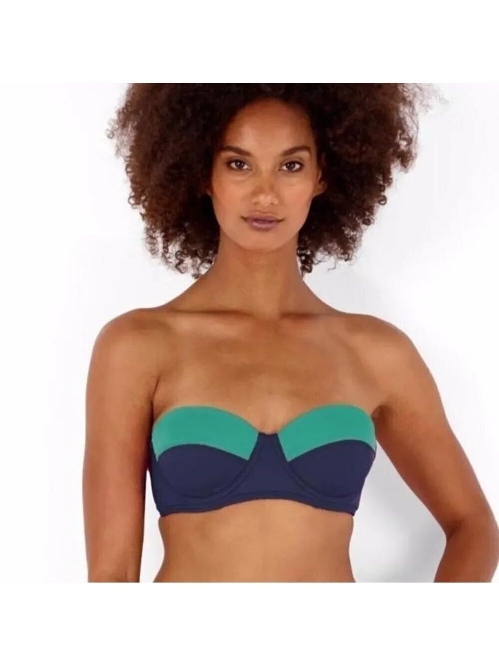 ECHO NEW YORK Colorblock Underwire Top